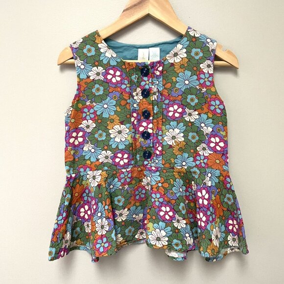 Matilda Jane Paint By Numbers Floral Top - Picture 1 of 5